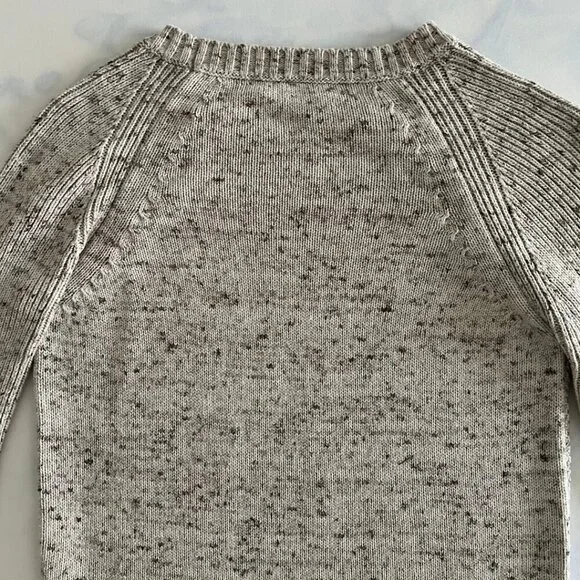 Rebecca Minkoff Heather Grey Knit Crewneck Sweater - Picture 5 of 7